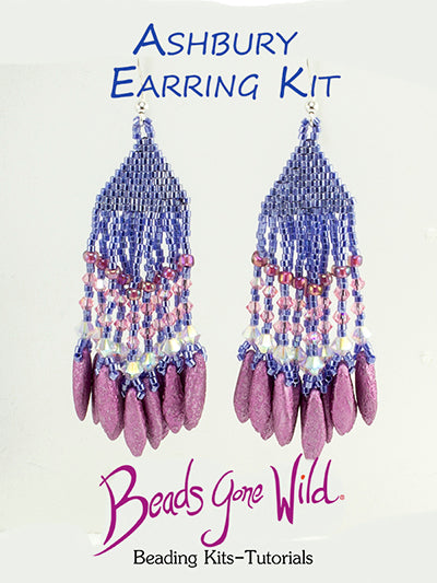 Ashbury Earring Bead Weaving Kit - Beads Gone Wild